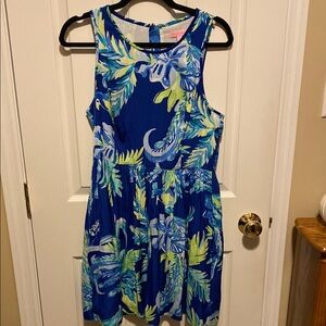 Lilly Pulitzer Kassia Twilight Blue Nest to Nothing Dress